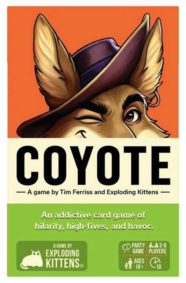 Exploding kittens - coyote - kaartspel en - 10+