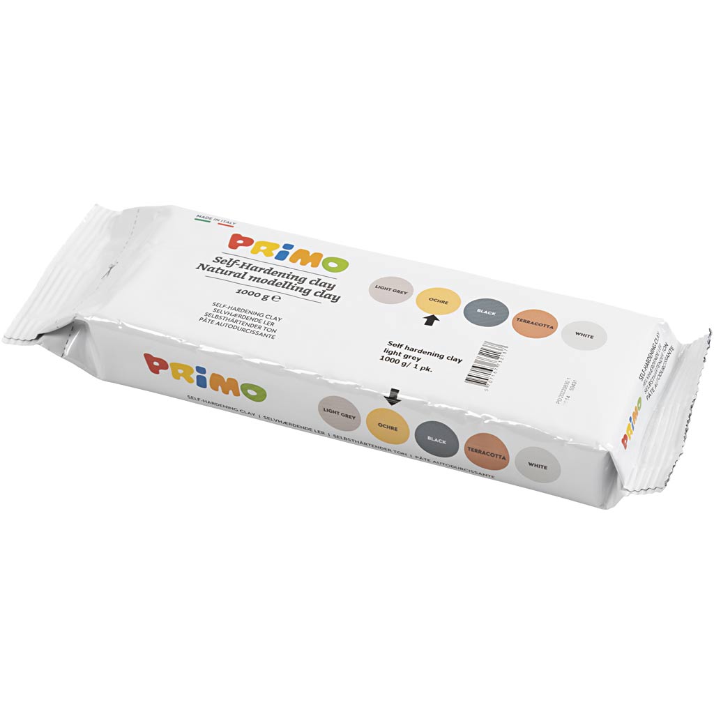 Creativ company zelfhardende klei, currykleur, 1000 gr