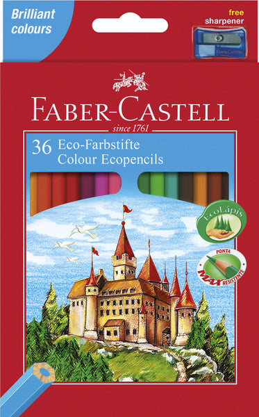 Faber-castell kleurpotloden - castle - 36 stuks - fc-120136