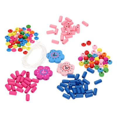 Maak je eigen houten kralen horloge