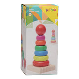 Houten Stapeltoren - afbeelding 1