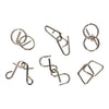 Metalen mini breinpuzzel