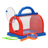 Lobbes speelgoed bv insecten observatiekast rood blauw, 3dlg.