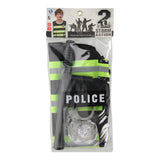 Politieset met knuppel handboeien, 4dlg. - afbeelding 2