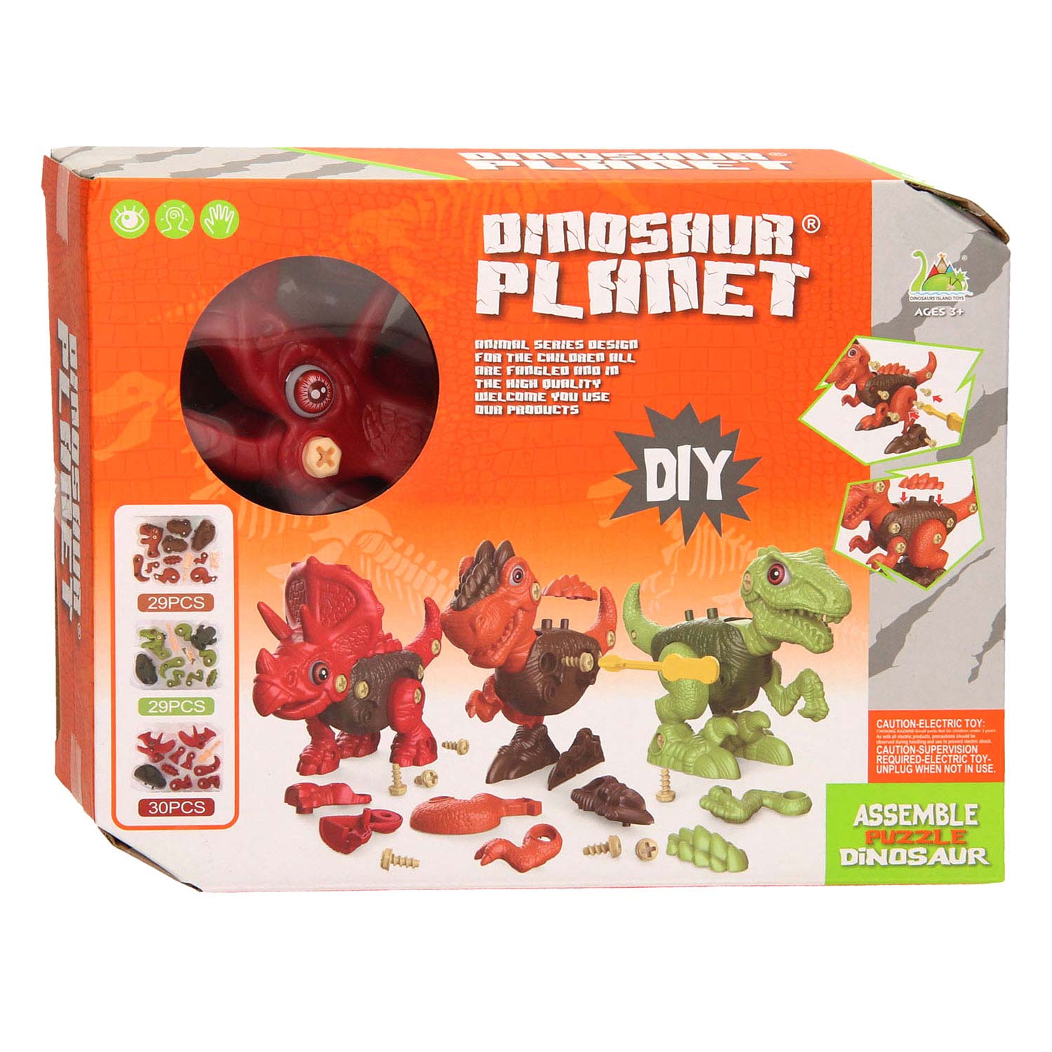 Triceratops - bouw je eigen dino