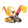 Constructieset mini graver rupsbanden, 93dlg.