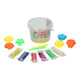 Kleiset in opbergbox lolly's maken - 6 kleuren klei