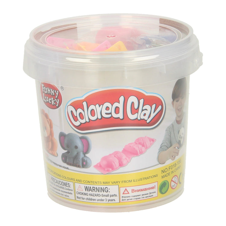 Kleiset in opbergbox wilde dieren vormen