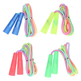 Springtouw met regenboogkoord - afbeelding 1
