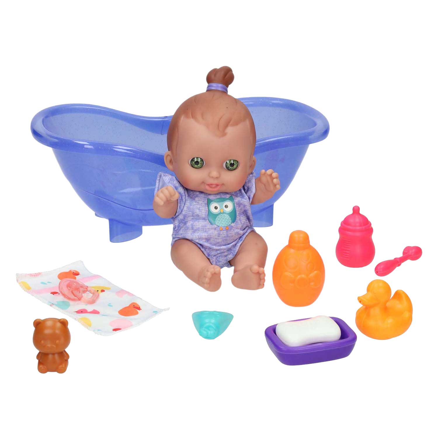 Poppenset met ligbad