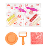 Lobbes kleiset eten sandwich - 4 kleuren klei - afbeelding 2