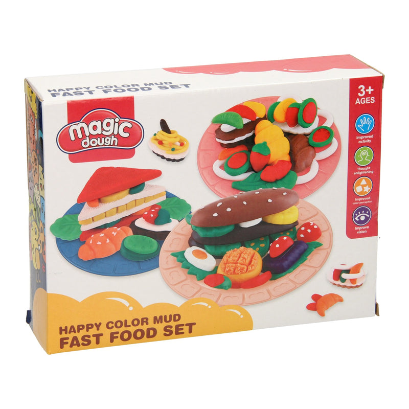 Merkloos sans marque kleiset luxe lunch - 5 kleuren klei