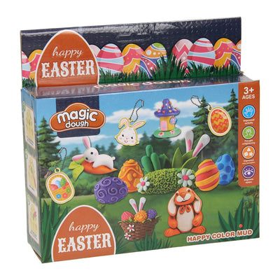 Kleiset pasen - 4 kleuren klei