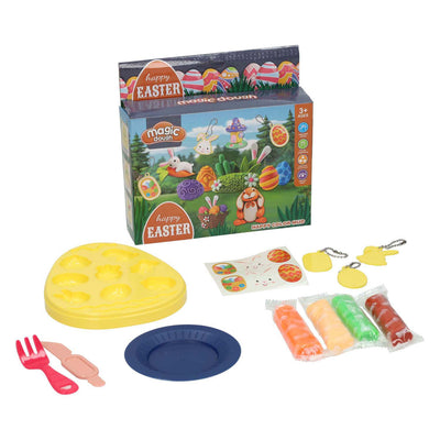 Kleiset pasen - 4 kleuren klei
