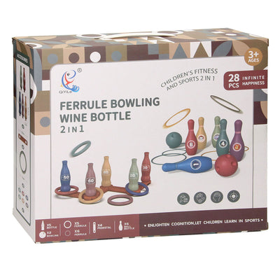 Ringwerpen bowlingspel 2in1