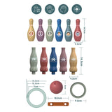 Ringwerpen bowlingspel 2in1 - afbeelding 1