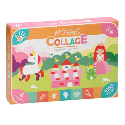 Mozaïek collage prinses knutselset