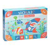 Mozaïek collage onderwaterwereld knutselset - afbeelding 3