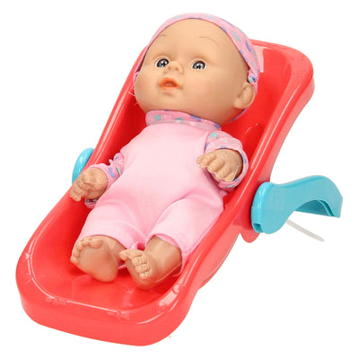 Lobbes speelgoed bv babypop in draagstoel