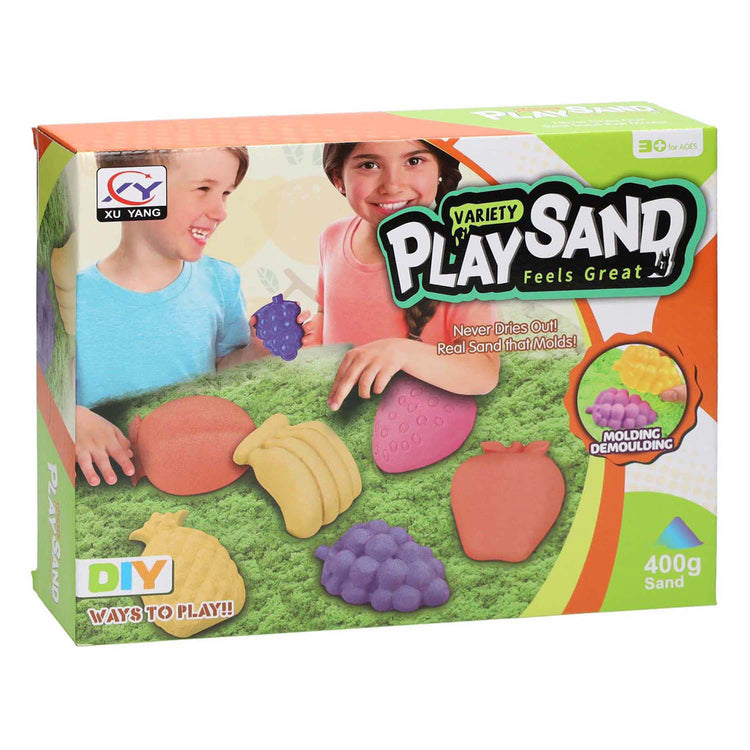 Speelzand fruit, 400gr