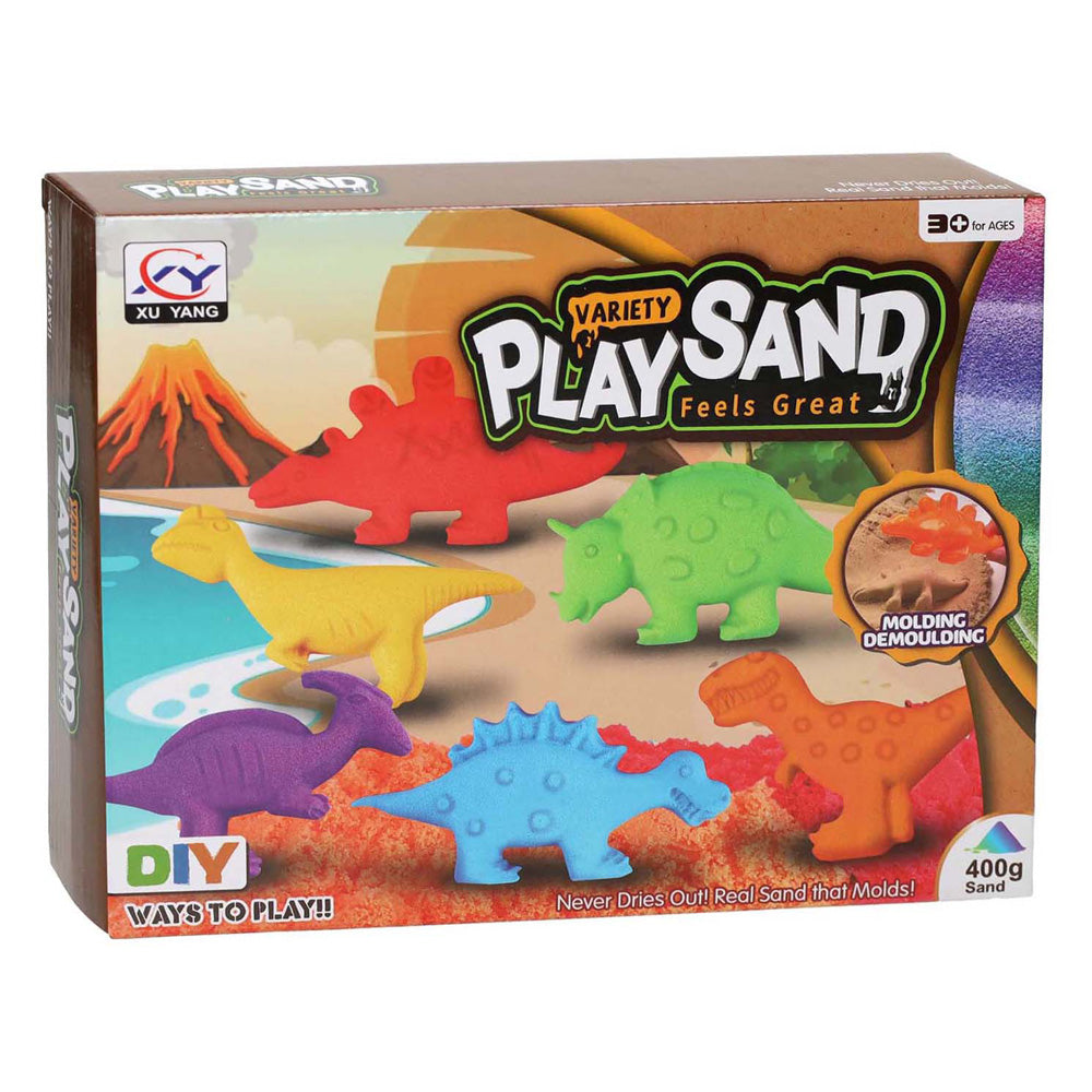 Speelzand dinosaurus, 400gr