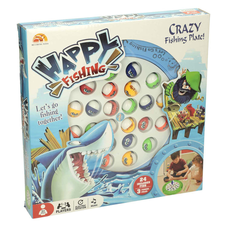 Visspel met muziek