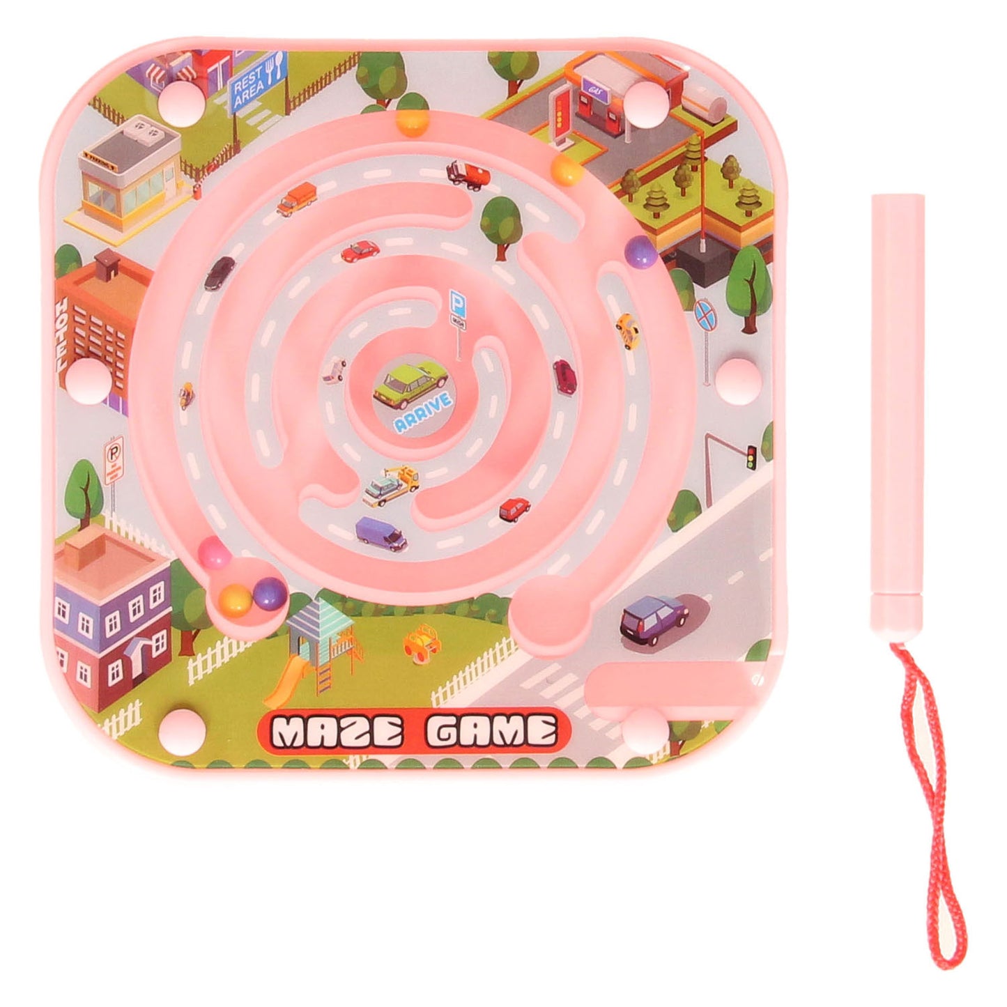 Magnetisch doolhofspel