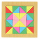 Houten tangram driehoeken