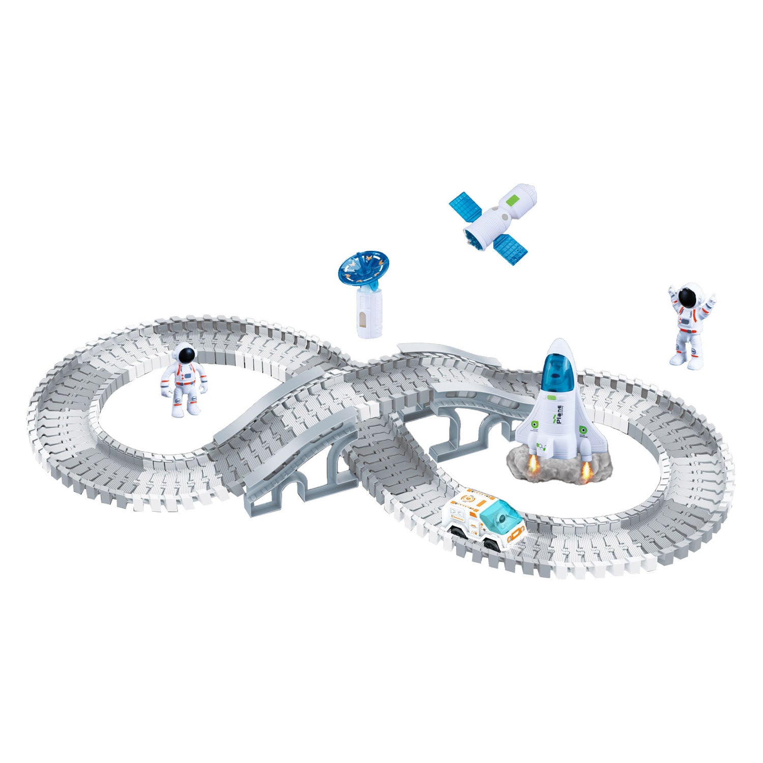 Roadway racebaan set space explorer, 142dlg.