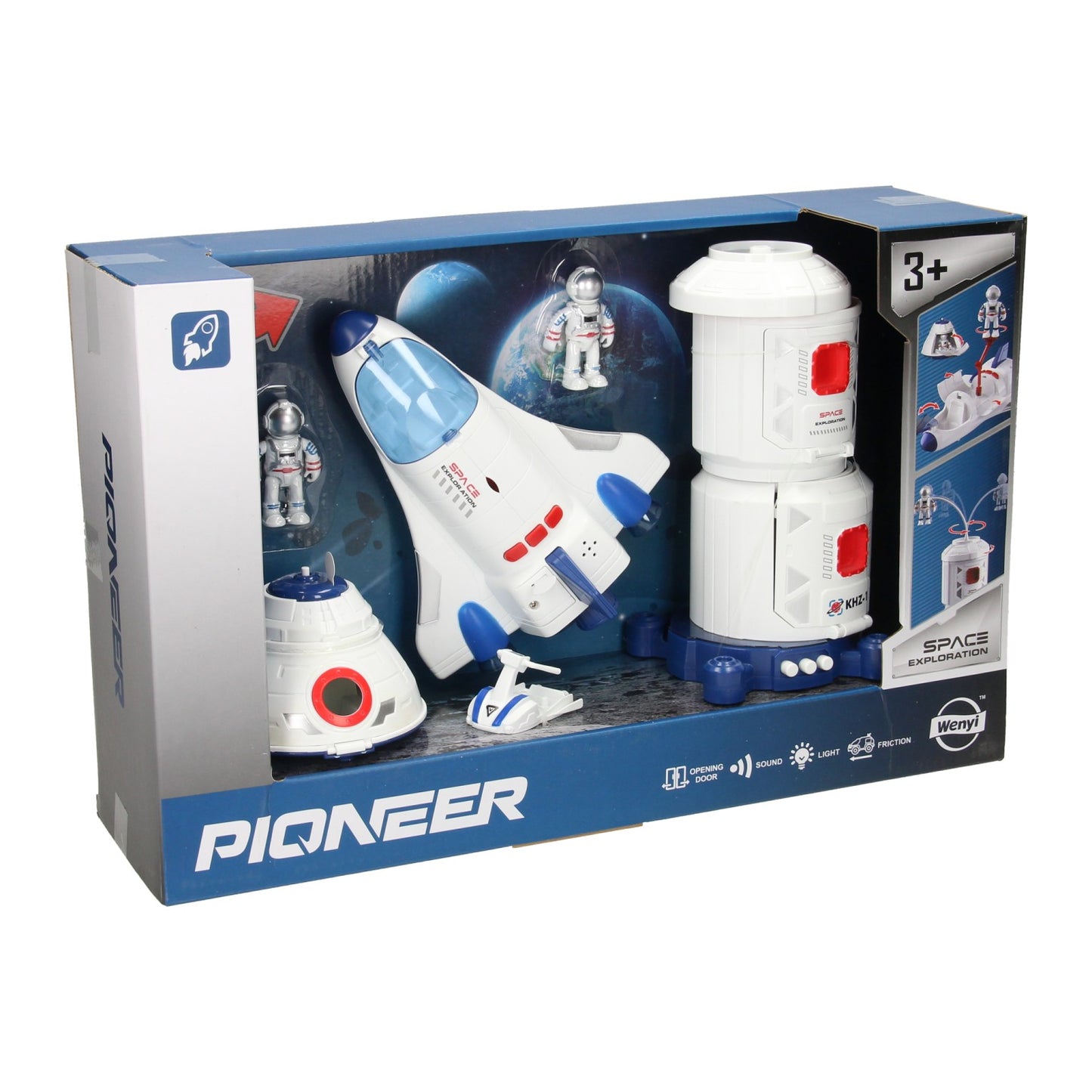 Space set compleet, 3 ruimtevaarders