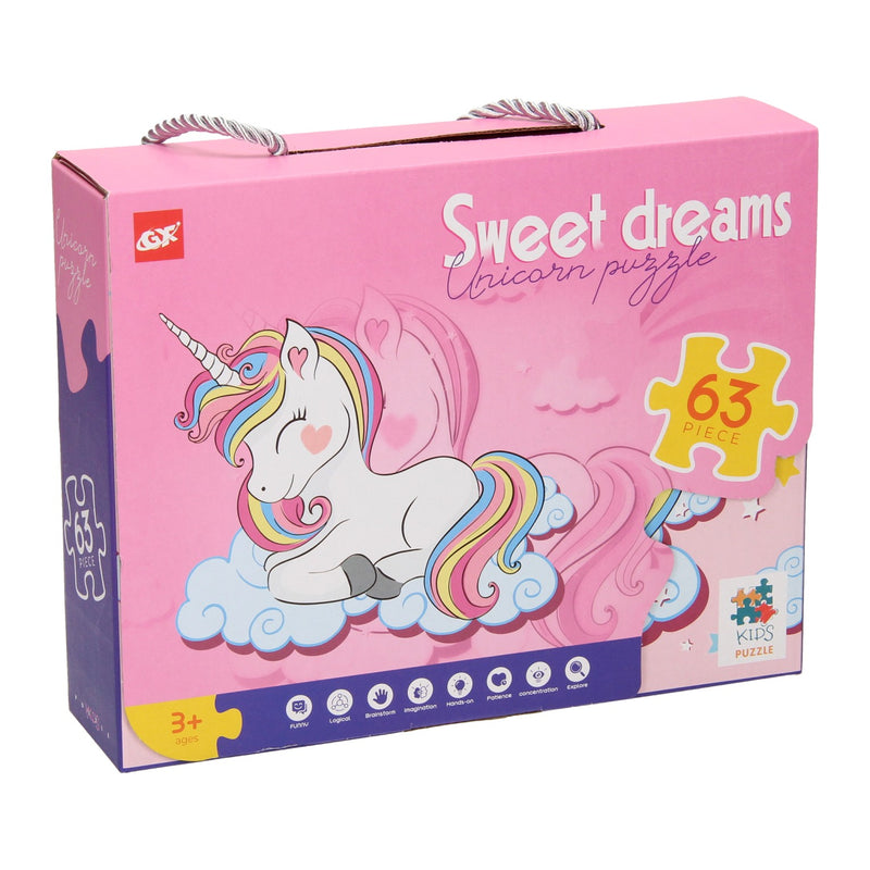 Legpuzzel sweet dreams unicorn, 63st.