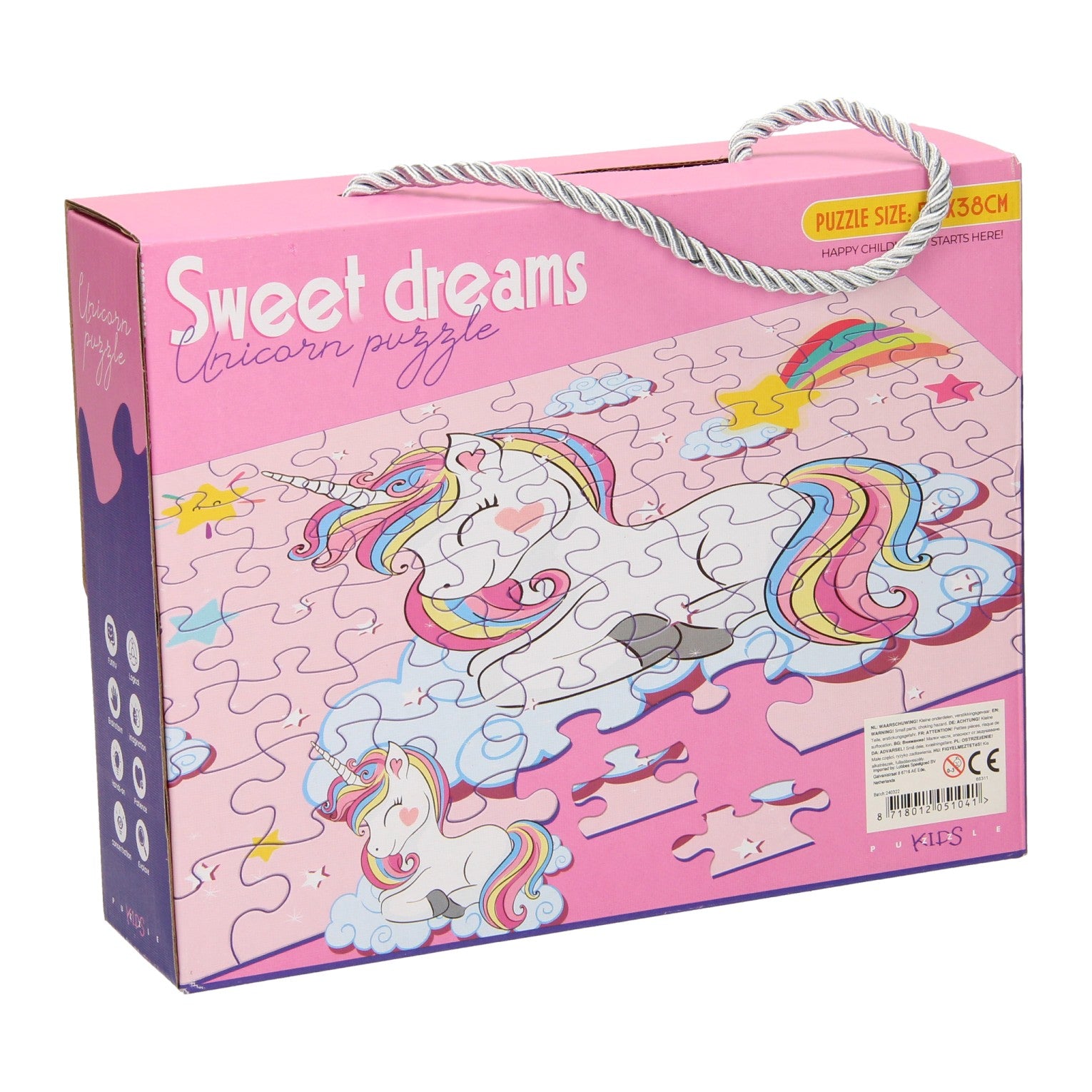 Legpuzzel sweet dreams unicorn, 63st.