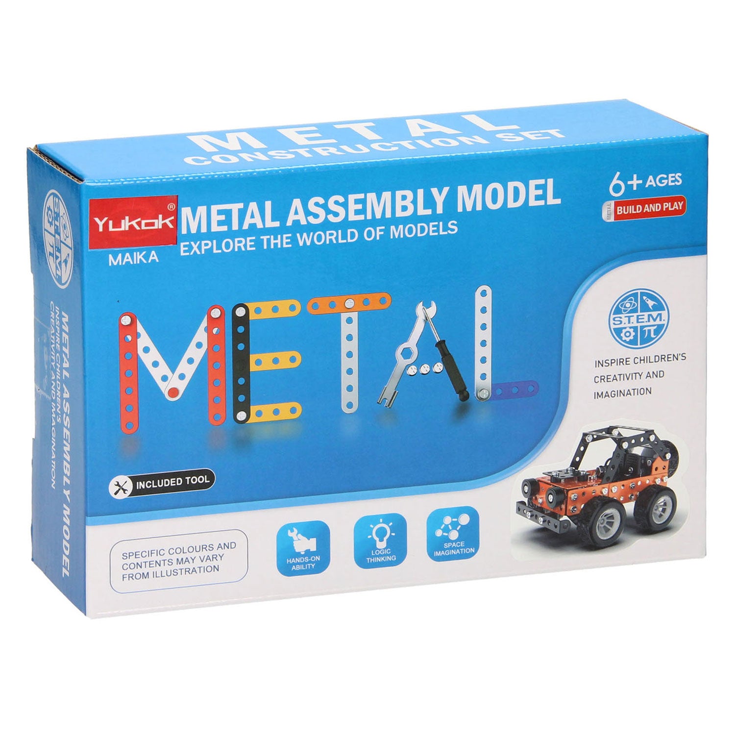 Metalen bouwpakket terreinbuggy, 164dlg.