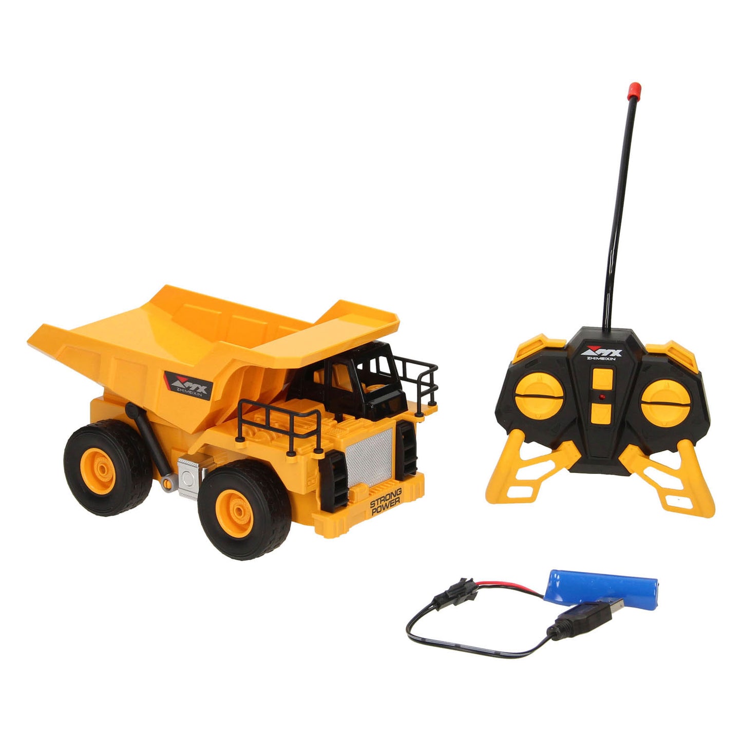 Rc bestuurbare constructietruck met kiepwagen 1:24