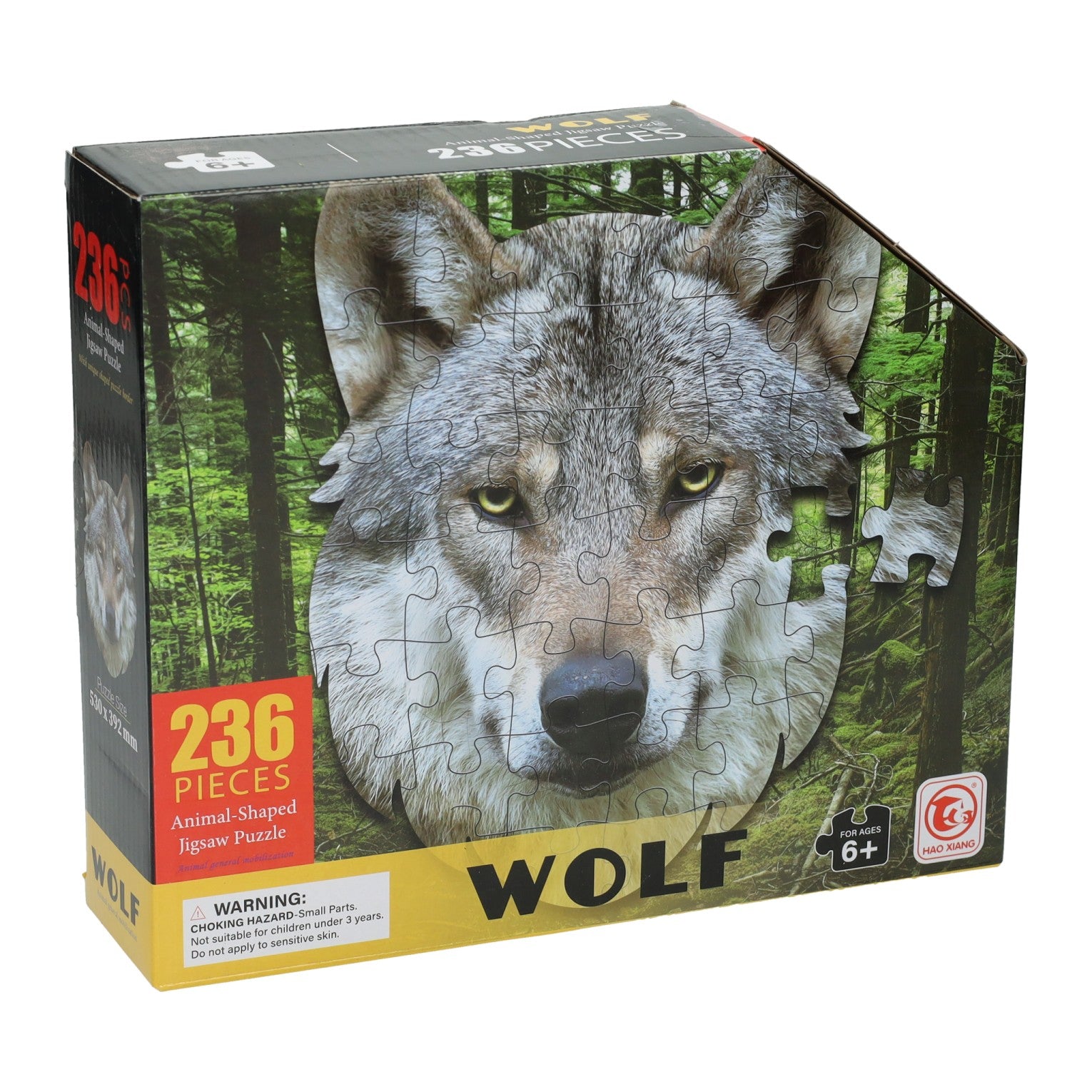 Lobbes legpuzzel wolf - 236st.