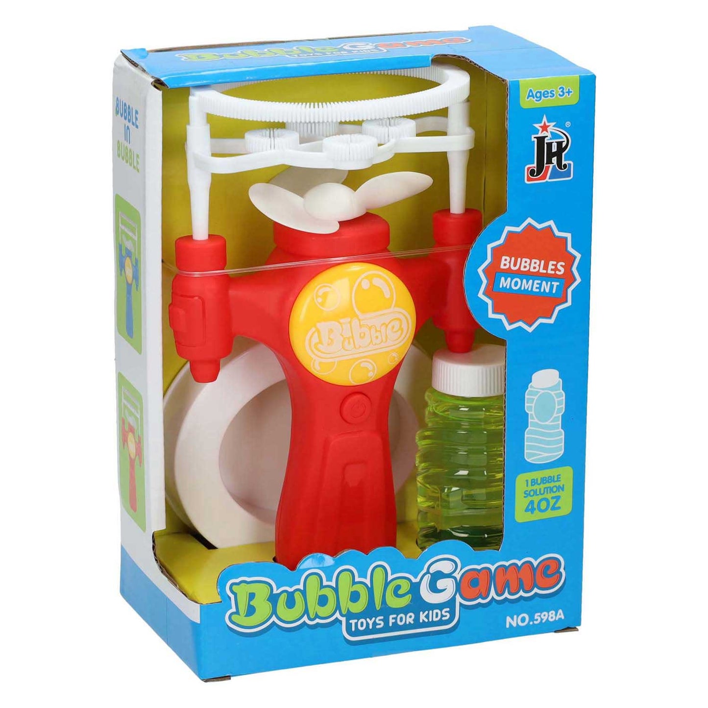 Bellenblaas pistool met bellenblaas