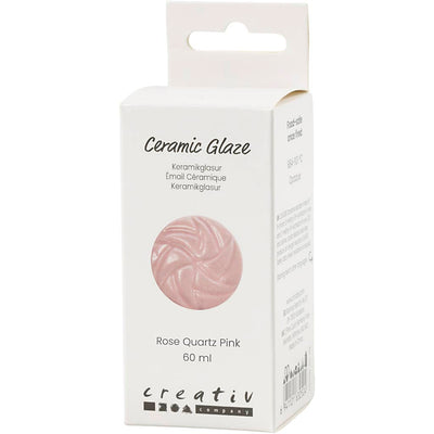 Creativ company keramiek glazuur 984-1101 c dekkend rose - 60ml