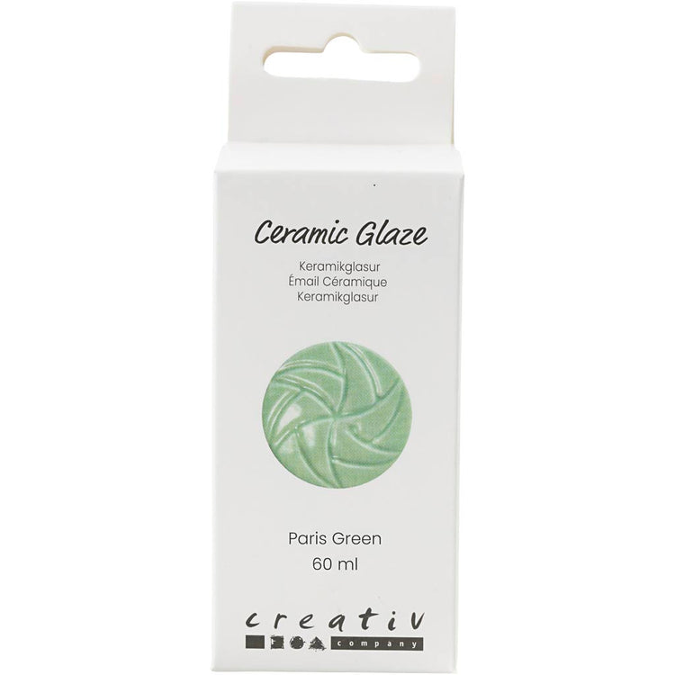 Creativ company https: www.cchobby.nl keramiek-glazuur-984-1101-c-dekkend-paris-green-60-ml-1-doosje