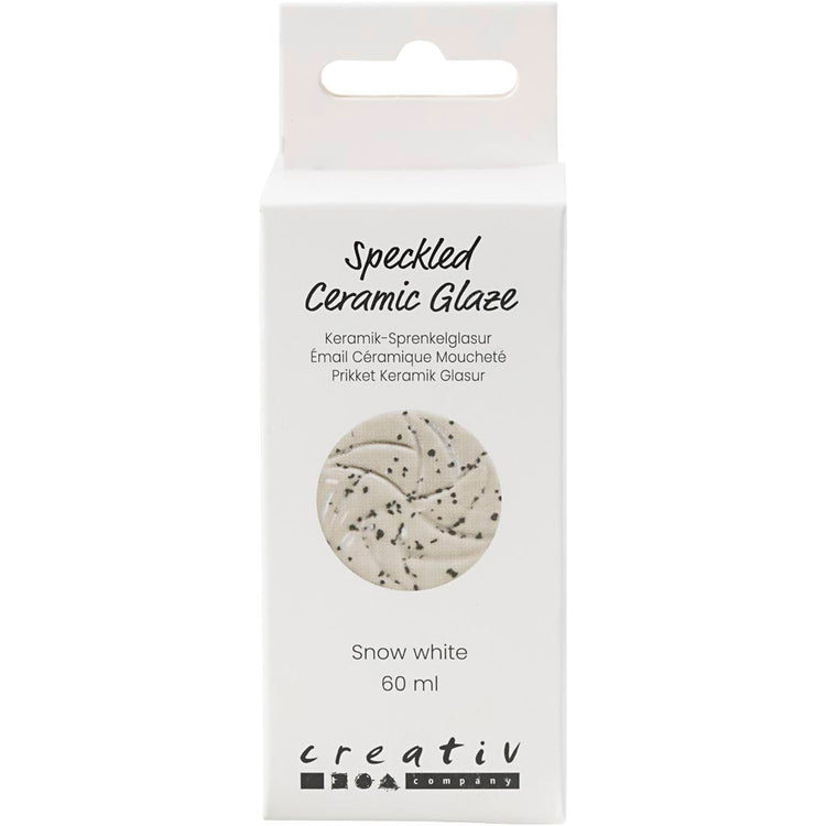 Creativ company https: www.cchobby.nl gespikkeld-keramiekglazuur-999-1060-c-dekkend-snow-white-60-ml-1-doosje