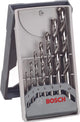 Bosch mini x-line pro set met 7 hss-g metaalboren