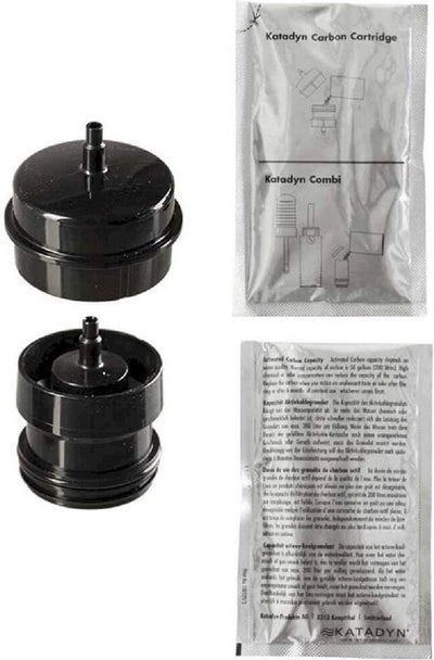 Katadyn waterfilter flessenadapter zwart