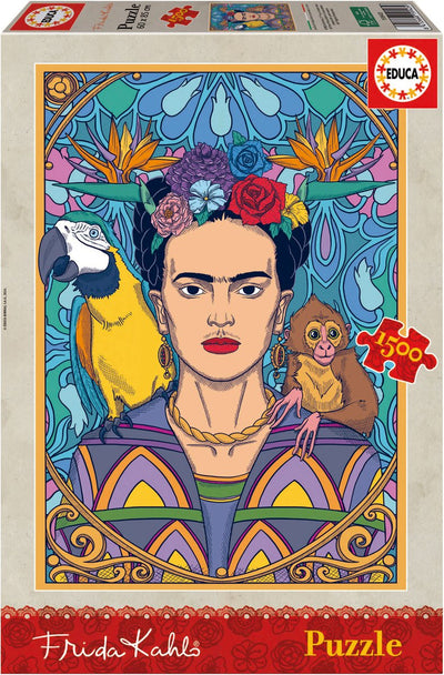 Educa - puzzel - 1500 stuks - frida kahlo