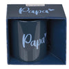 Out of the blue mok papa blauw 320ml ø8xh10cm