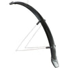Spatbordset Eurofender Rapido 26 x 51 mm - zwart