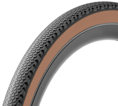 Deli Tire gravel sa-300 42-622 700x40c zwart-bruin met reflectie