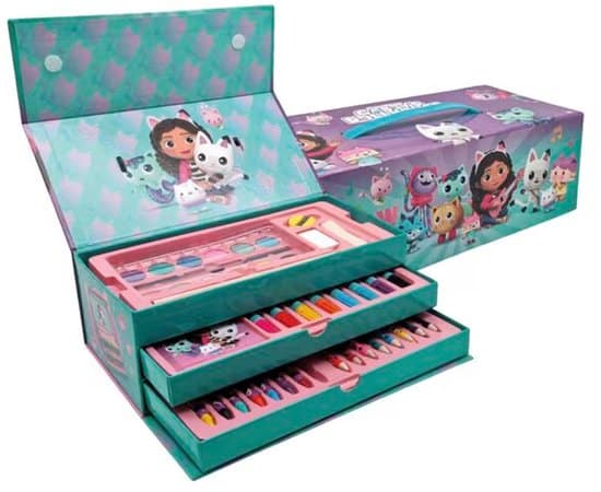 Brandunit gaby's dollhouse tekenkoffer 40 delig