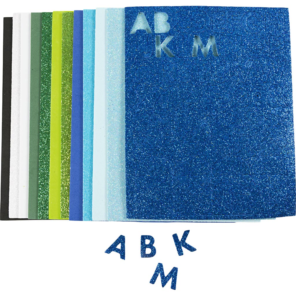 Https: www.cchobby.nl foam-vellen-afm-14x25-cm-dikte-2-mm-blauw-groen-harmonie-12-vel-1-doos