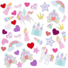 Https: www.cchobby.nl foam-stickers-hart-prinses-eenhoorn-zelfklevend-afm-13-50-mm-paars-roze-harmonie-150-stuk-1-doos