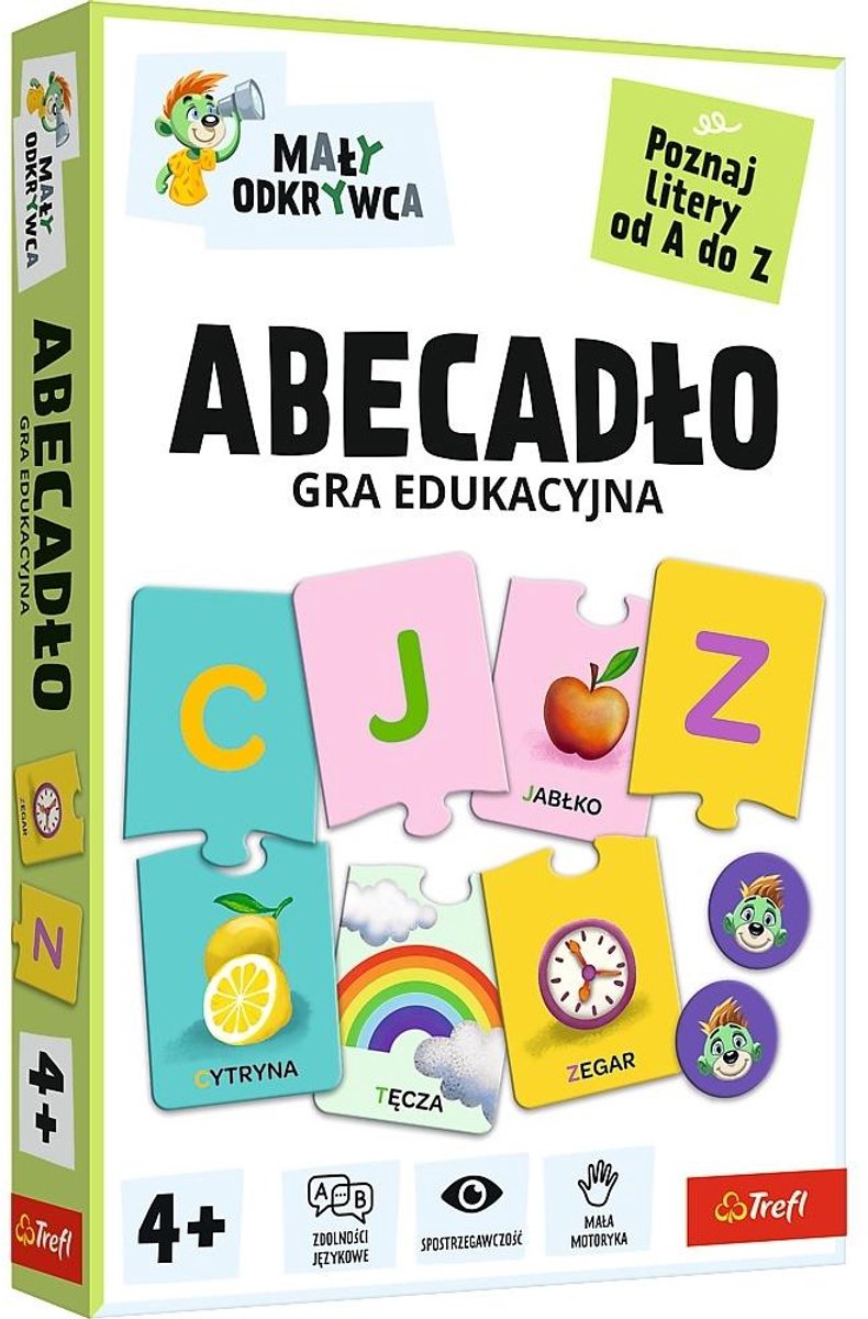 Trefl gry abecadło gra edukacyjna - abecadło educatief spel