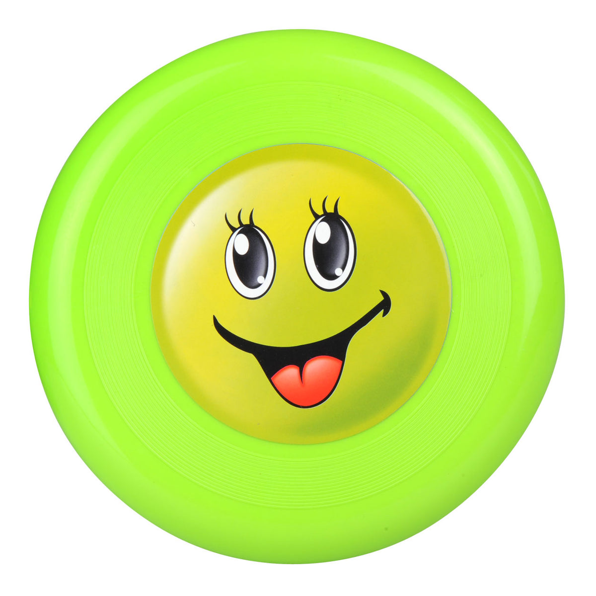 Lobbes frisbee met lachgezicht